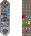 Miniature T�l�commande Virtuelle Freebox V5 Gadget